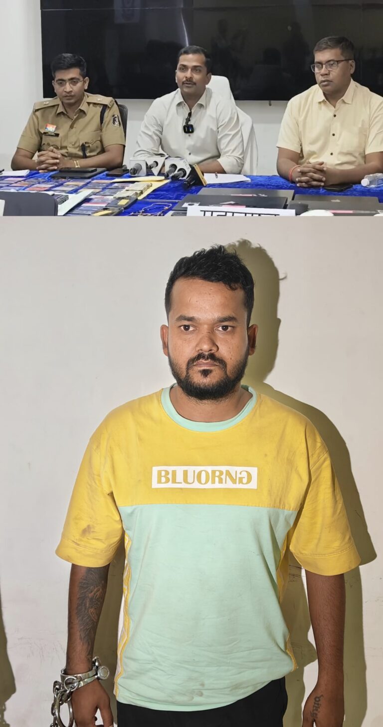 Raipur: अंतर्राष्ट्रीय साईबर ठगी करने वाले अवैध कॉल सेंटर गिरोह का मास्टर माइंड महाराष्ट्र से गिरफ्तार IMG 20260415 204118