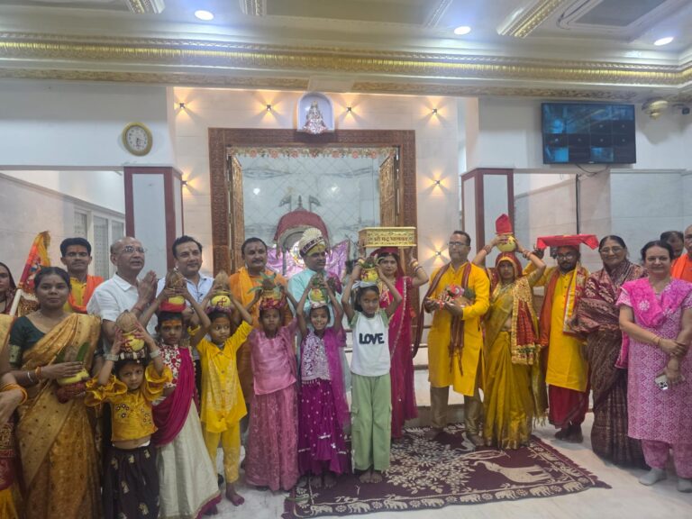Korba: सीतामणी में सार्वजनिक श्रीमद्भागवत कथा का शुभारंभ, श्री सप्तदेव मंदिर में भव्य कलश यात्रा का हुआ स्वागत एवं सम्मान IMG 20260518 WA0016