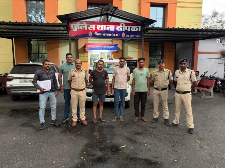 डीजल चोर गैंग के मास्टरमाइंड जिलाबदर नवीन कश्यप सहित तीन आरोपी गिरफ्तार IMG 20260602 WA0036