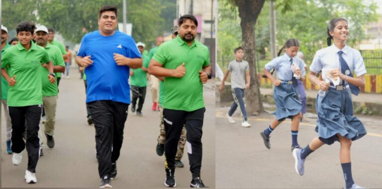 “एक पेड़ माँ के नाम” अभियान के तहत मैराथन, वृक्षारोपण और स्वच्छता अभियान का हुआ भव्य आयोजन….पर्यावरण संरक्षण का जनआंदोलन बना “रन फॉर ग्रीन” : हजारों कदम हरित कोरबा की ओर IMG 20260718 WA00821