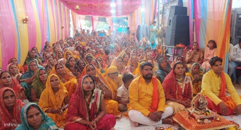 कर्ष परिवार के तत्वावधान में आयोजित संगीतमय श्रीमद्भागवत कथा महापुराण के छठवें दिन का आयोजन श्रद्धा, भक्ति और आध्यात्मिक उल्लास के वातावरण में संपन्न IMG 20260722 WA0021