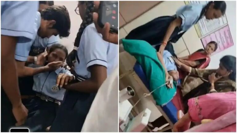 कक्षा में अचानक चीखने-चिल्लाने लगीं छात्राएं, हाथ-पैर अकड़ गए और आंखों से निकलने लगे आंसू, अस्पताल में सभी की रिपोर्ट सामान्य n7194988021783973976478b5d43f956d6a14911a53f6c9c176596d216b6528c24290a3b52328b26516c780