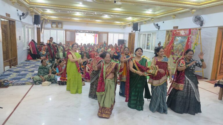 श्री सप्तदेव मंदिर में श्री रानी सती दादी का भव्य संगीतमय मंगल पाठ संपन्न, हरेली उत्सव के साथ मनाया गया दादीजी का सिंघारा एवं झूला उत्सव IMG 20260814 WA0044