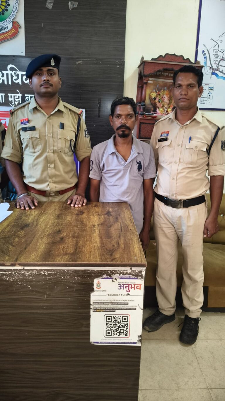 Bilaspur: भतीजे की धारदार हथियार घोंपकर हत्या करने वाला सगा चाचा गिरफ्तार, सरकंडा पुलिस की त्वरित कार्रवाई IMG 20261013 WA0051